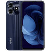 Sparx Neo 8 Plus Smartphone with blue floral design on screen and 'Sparq' branding on back