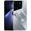 Tecno Pova 5 Pro Smartphone with a metallic back design on a white background