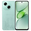 Tecno Spark Go 1 in Green colour showing front and back on a white background