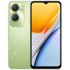 A Lemon Green color, Vivo Y18 mobile phone with a dual camera on the back and a display screen.