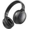 A black XO BE35 portable wireless Bluetooth headset 1.