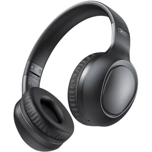 A black XO BE35 portable wireless Bluetooth headset 1.