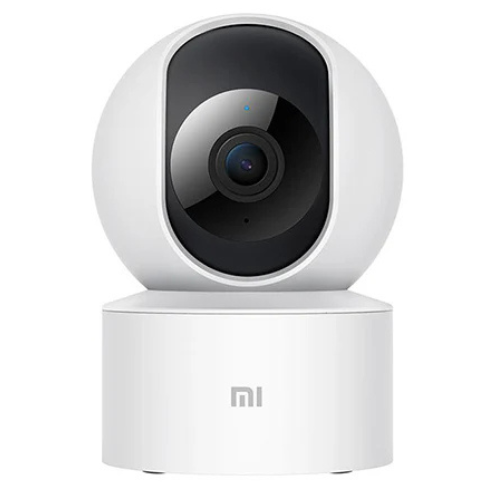 Xiaomi 360° Camera 1080P with a white exterior, featuring a spherical shape with a visible MI logo on the base.