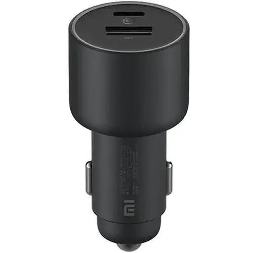 Xiaomi 67W Car Charger (USB-A + Type-C) in black color