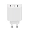White Xiaomi 67W GaN Charger 2C1A on a white background