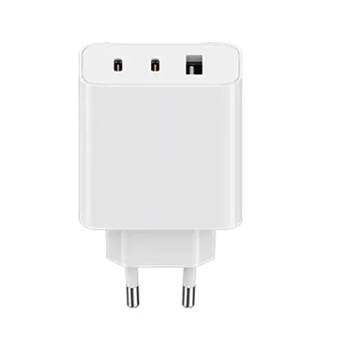 White Xiaomi 67W GaN Charger 2C1A on a white background