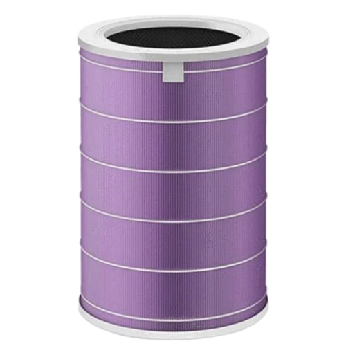 Xiaomi Air Purifier Filter (Antibacterial) with white stripes on a white background