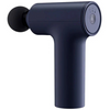 A dark-colored Xiaomi Massage Gun Mini with a ball attachment for massage therapy.