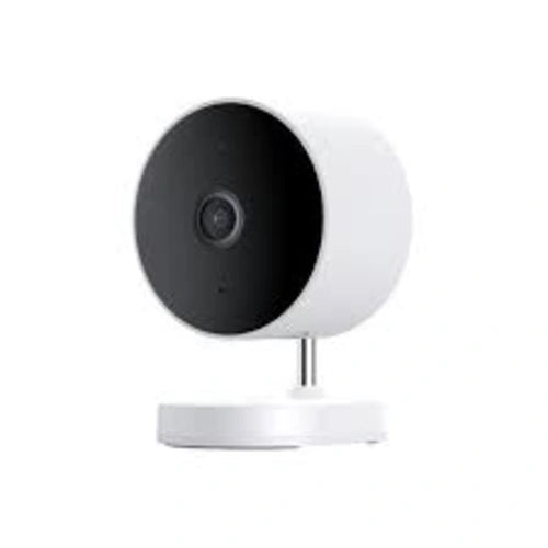 White and black Xiaomi Outdoor Camera AW200 on a white background