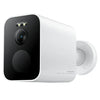 Xiaomi Outdoor Camera BW500 white and black security camera with Xiaomi branding on a white background.