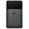 Xiaomi Portable Dual Blade Electric Shaver in black color with a closed blade guard.
