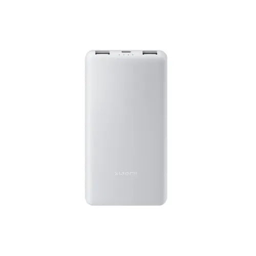 White Xiaomi Power Bank 10000 mAh 22.5W Litek on a white background