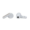 White wireless earbuds on a white background of xiaomi redmi buds 6