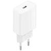 White Xiaomi Type-C Charger 20W on a white background