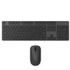 Xiaomi Redmi Wireless Keyboard and Mouse Combo Black keyboard and mouse  set on a white background