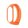 Xiaomi Smart Band 7 Strap orange smartwatch band on a white background
