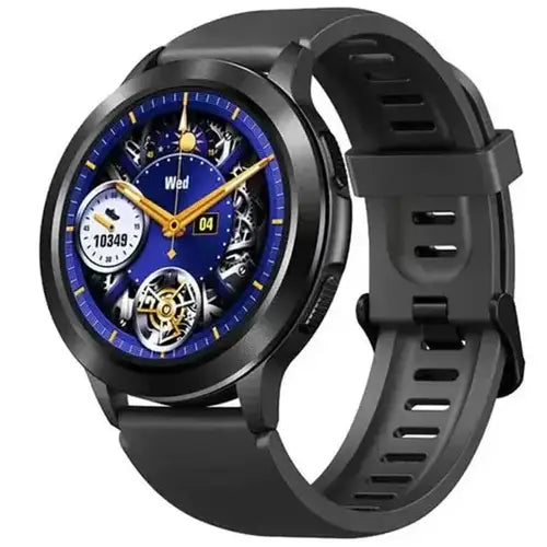 Zeblaze Btalk 2 Calling Watch with a black strap on a white background