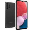 Samsung Galaxy A13 showing back and front views on a white background