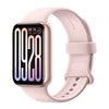 Xiaomi Smart Band 9 Pro smartwatch with a pink band on a white background. 