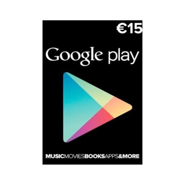 Google Play (Redeemable EU Only) Euro 15