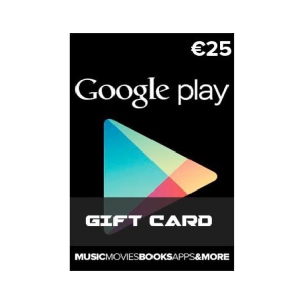 Google Play (Redeemable EU Only) Euro 25