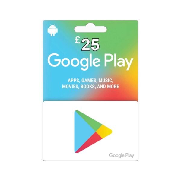 Google Play (Redeemable UK Only) GBP 25